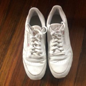 Reebok classic leather sneaker - white